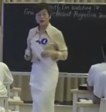 第十八屆全國初中英語教師基本功大賽語法課 (新授課)人教版英語七年級下Unit6 I'm watching TV.Grammar present progressive tense